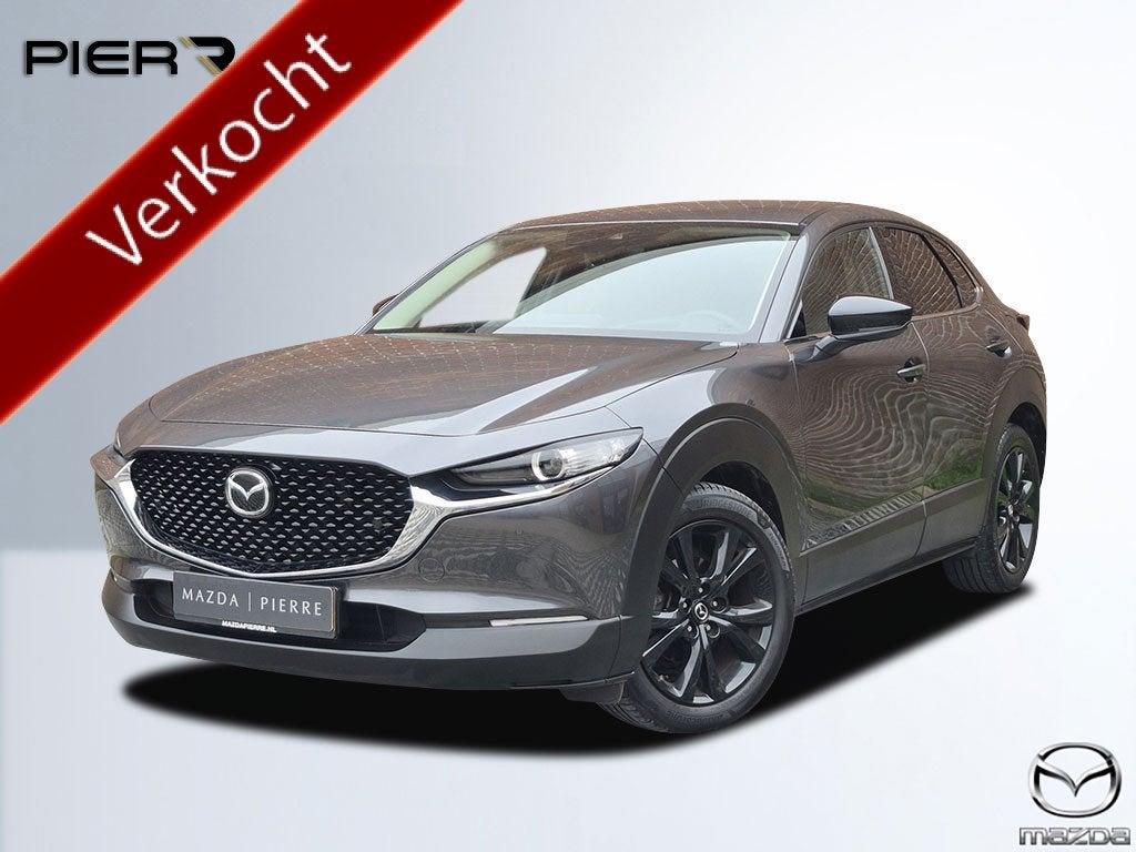 Mazda CX-30 2.0 e-SkyActiv-X 186 M Hybrid Sportive | APPLE C, Auto's, Mazda, Voorwielaandrijving, Stof, Gebruikt, Origineel Nederlands