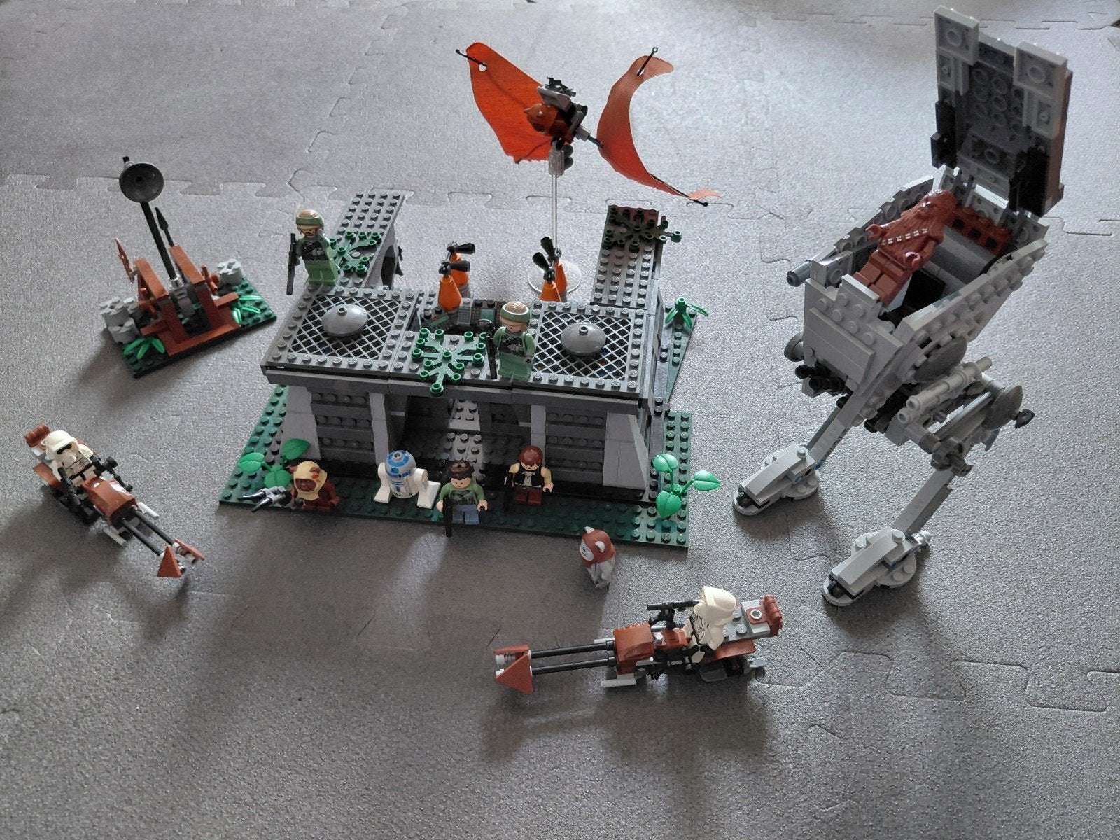 Lego Star Wars 8038 The Battle of Endor, Ophalen of Verzenden, Zo goed als nieuw