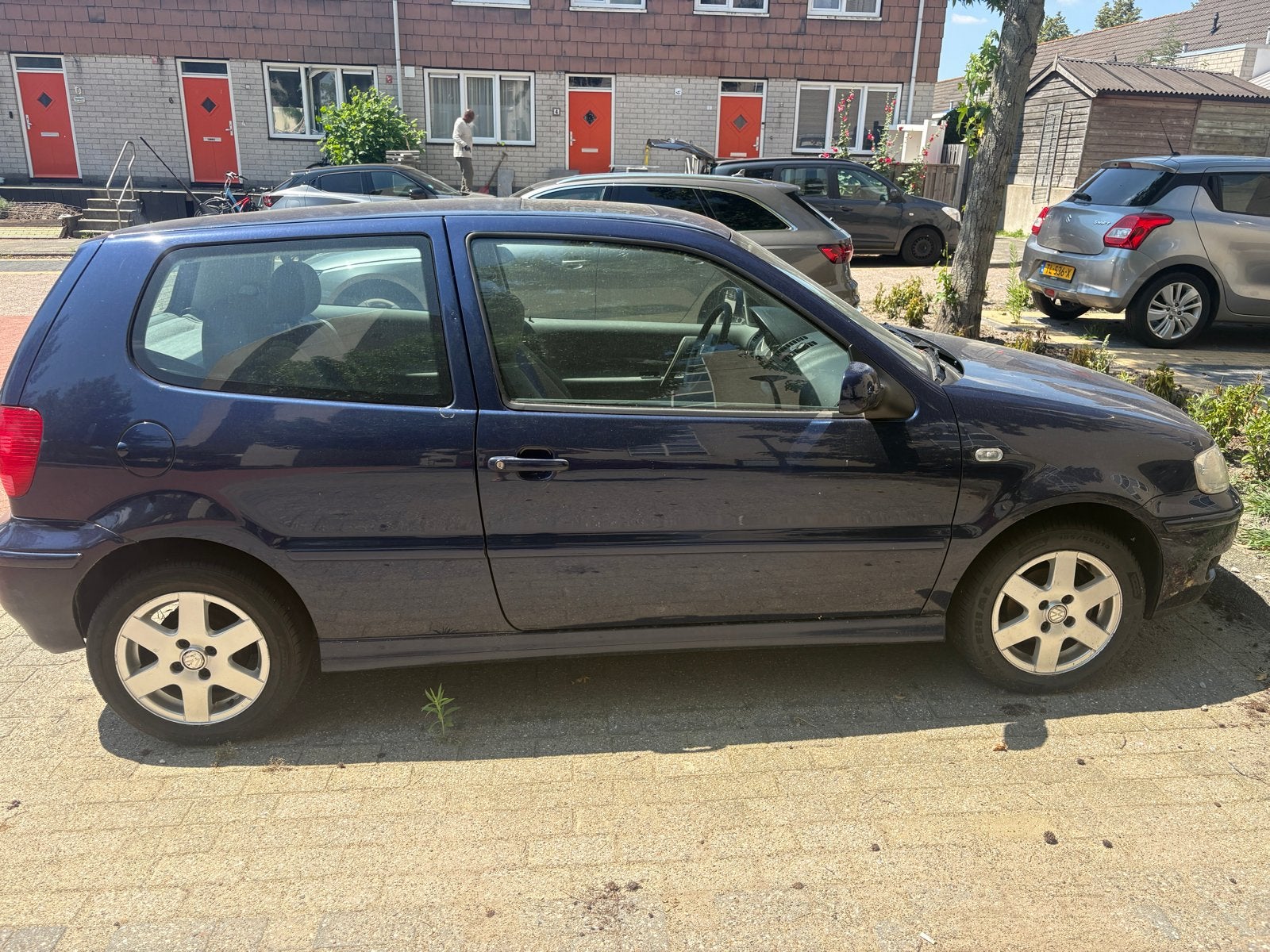 Volkswagen Polo 1.4 55KW 2000 Blauw, Auto's, Volkswagen, Voorwielaandrijving, 450 kg, 74 pk, 31 €/maand