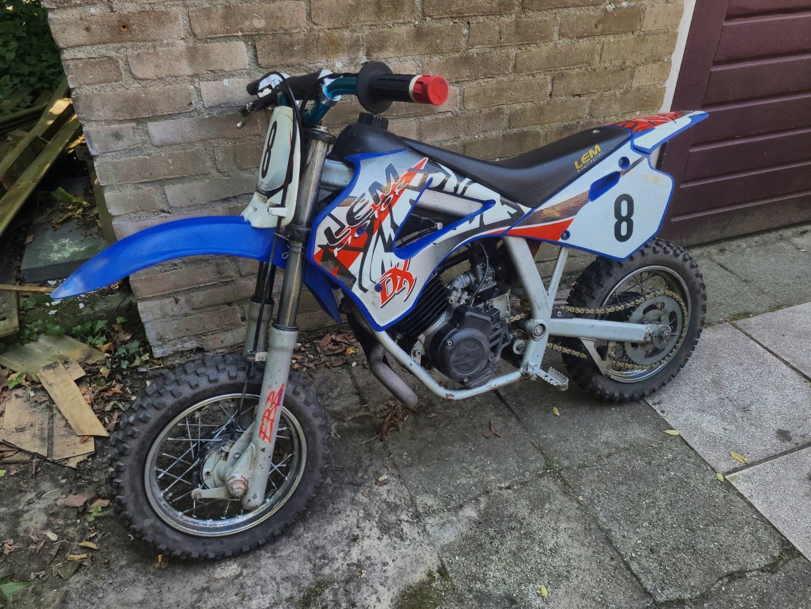 LEM DX50 morini S6E mini crossmotor, Ophalen, 1 cilinder, 11 kW of minder