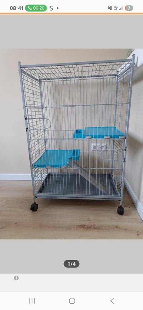 Ratten/chinchilla/ fretten kooi, Ophalen, Aluminium, Volière