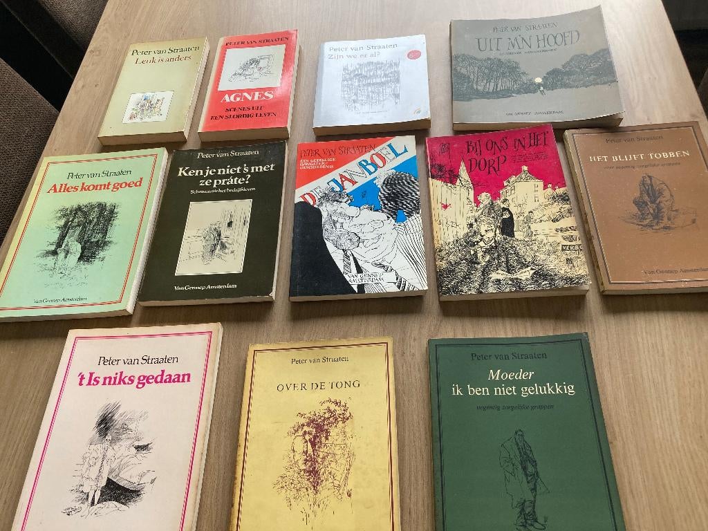 12 boeken Peter van Straaten, Boeken, Humor, Ophalen of Verzenden