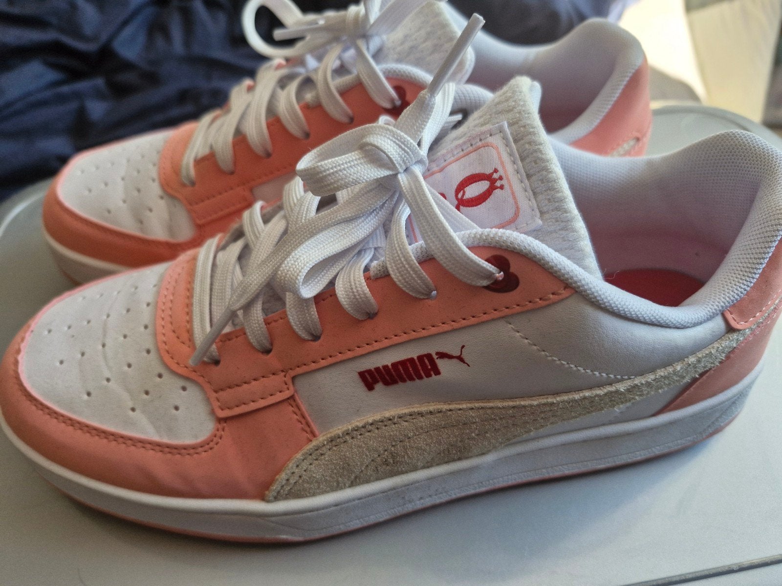 Puma Queen of Hearts Sneakers - Maat 40.5, Overige kleuren, Puma, Ophalen of Verzenden, Sneakers of Gympen