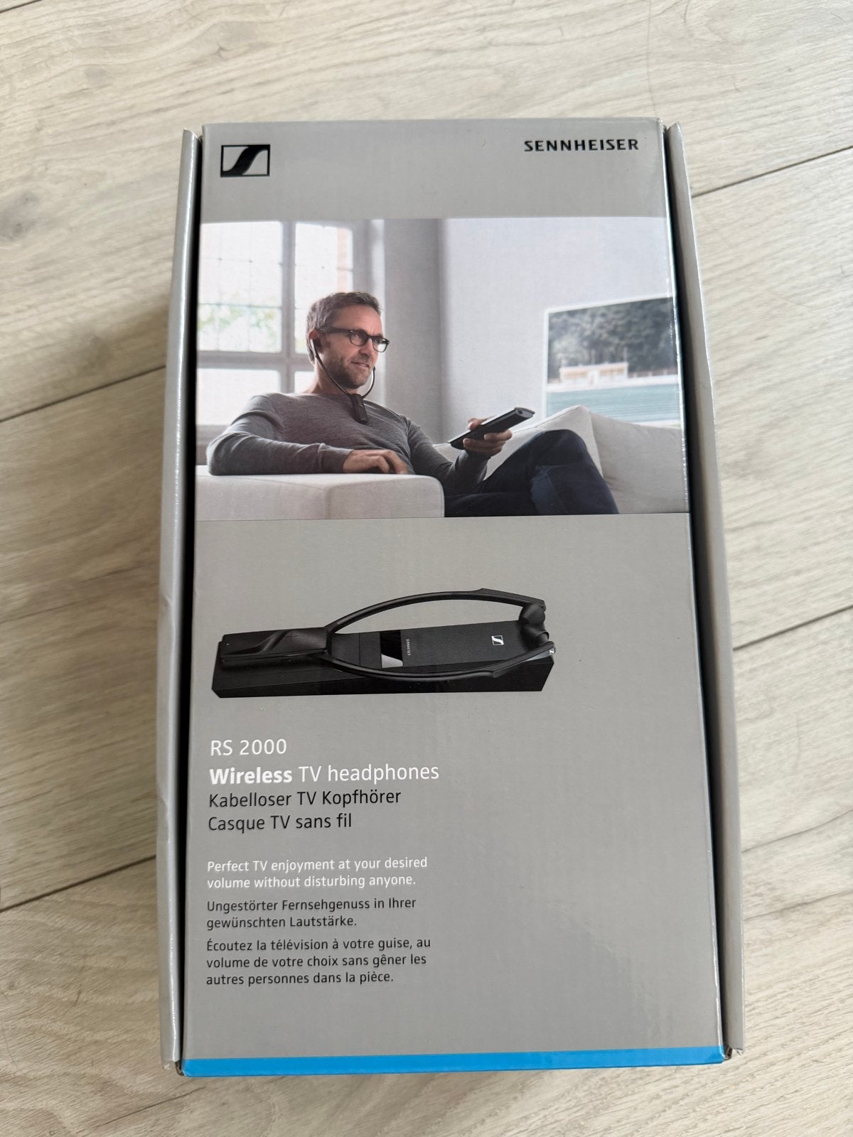 Sennheiser RS 2000 Draadloze TV Hoofdtelefoon, Sennheiser, Ophalen of Verzenden, Zo goed als nieuw, Over-ear