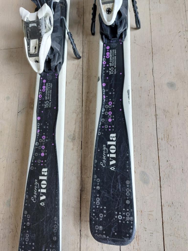 Volkl Essenza Viola dames ski's, 1.55, Sport en Fitness, Overige merken, 140 tot 160 cm, Gebruikt, Ophalen of Verzenden