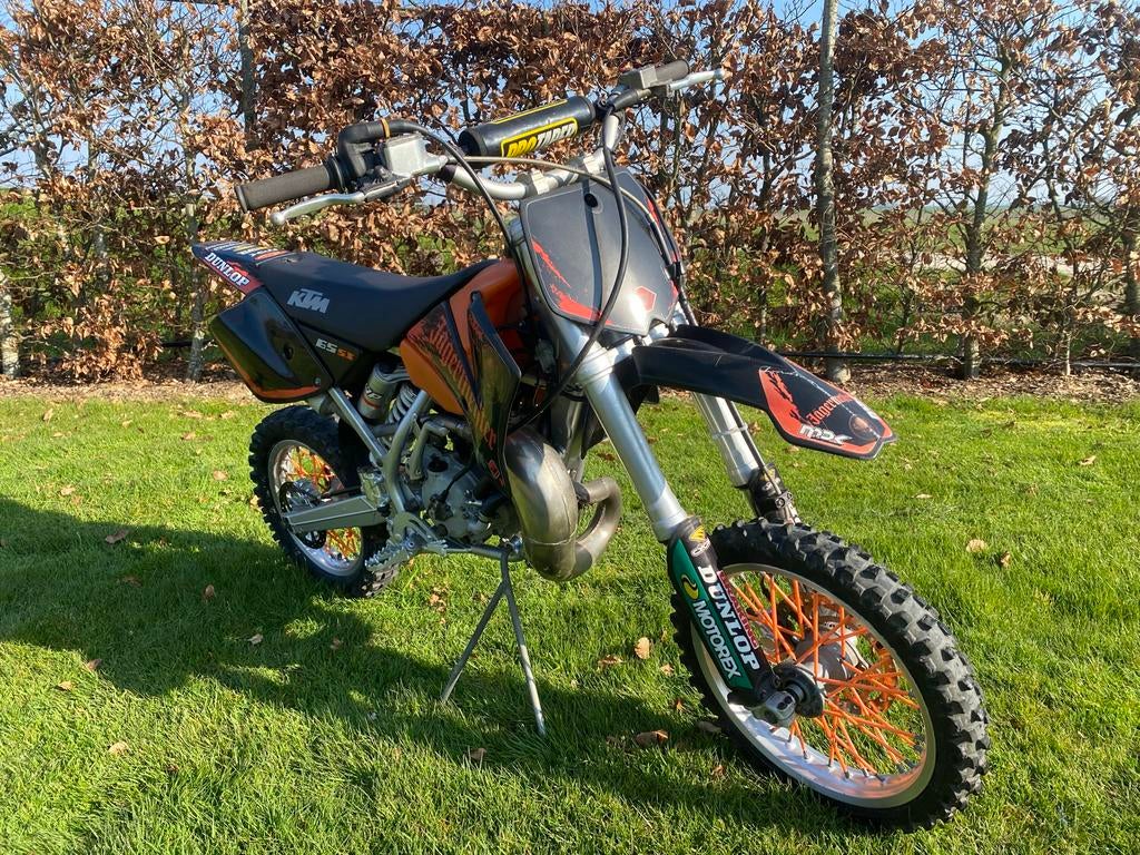 KTM 65 SX - Unieke Crossmotor met Pro MX Tuning, Occasion, Electronisch instelbare dempers, 65 cc, Particulier