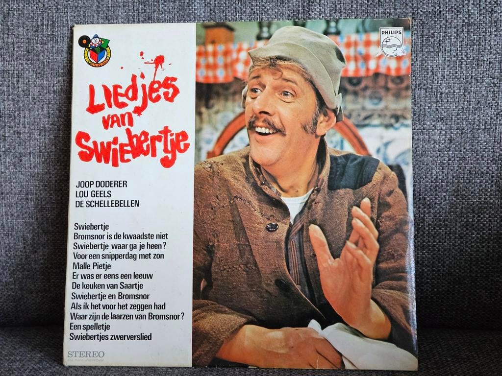 Liedjes van Swiebertje - Joop Doderer, Lou Geels LP, Gebruikt, Ophalen of Verzenden, 1970 - 1979, 12 inch
