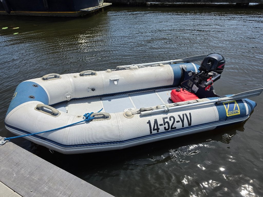 Zodiac 310c onderdelen drijvers, houten bodem in goede staat, Ophalen, Gebruikt, Overige typen, Motorboot