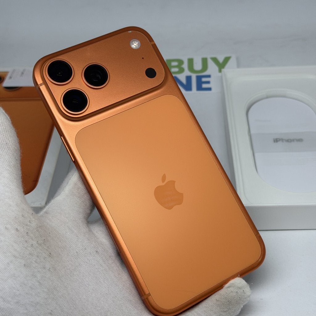 iPhone 17 Pro Max 512GB oranje /krasvrij scherm /99% batt /g, Telecommunicatie, 256 GB, 99 %, Apple, Zonder simlock