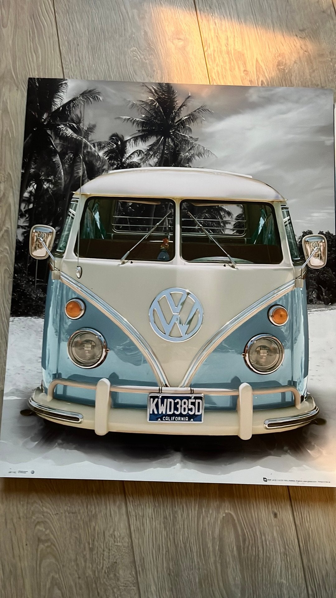 Schilderijen volkswagen bussen, Ophalen of Verzenden, Zo goed als nieuw, Auto's