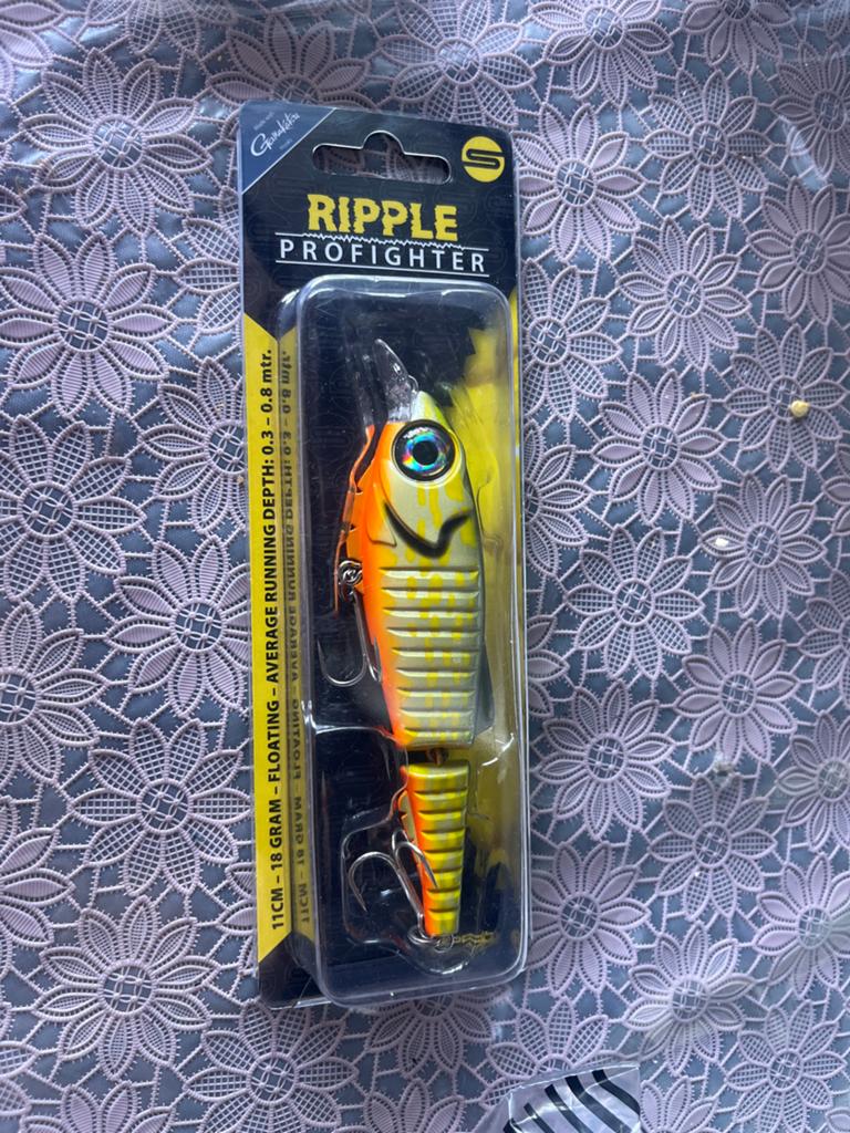 Spro Ripple Profighter Junior 11cm 18g Hot Pike Kunstaas, Ophalen of Verzenden, Nieuw, Kunstaas
