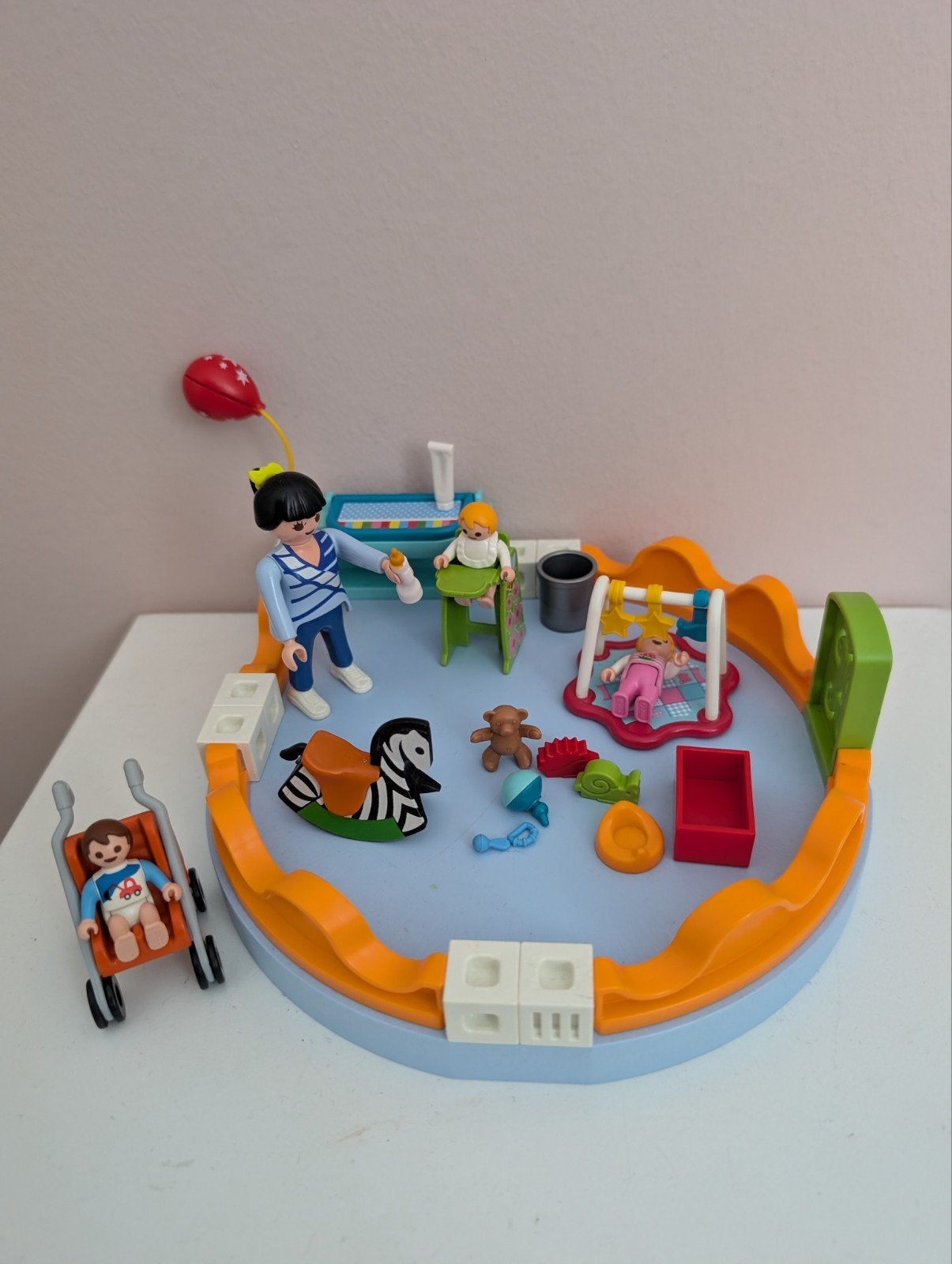 Playmobil kinderdagverblijf, baby, speel lokaal