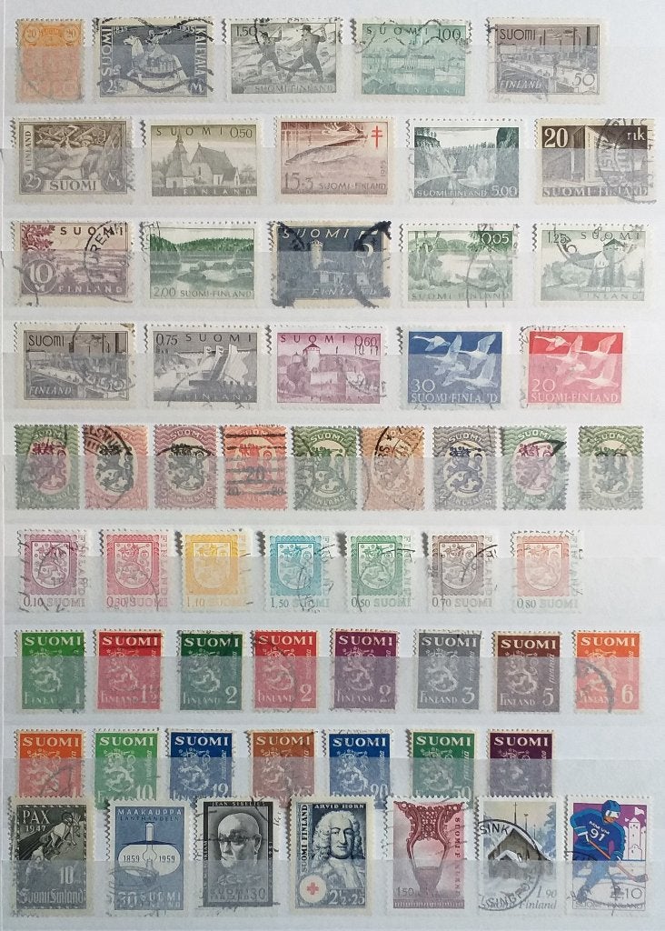 POSTZEGELS FINLAND GESTEMPELD, Verzenden, Finland, Gestempeld