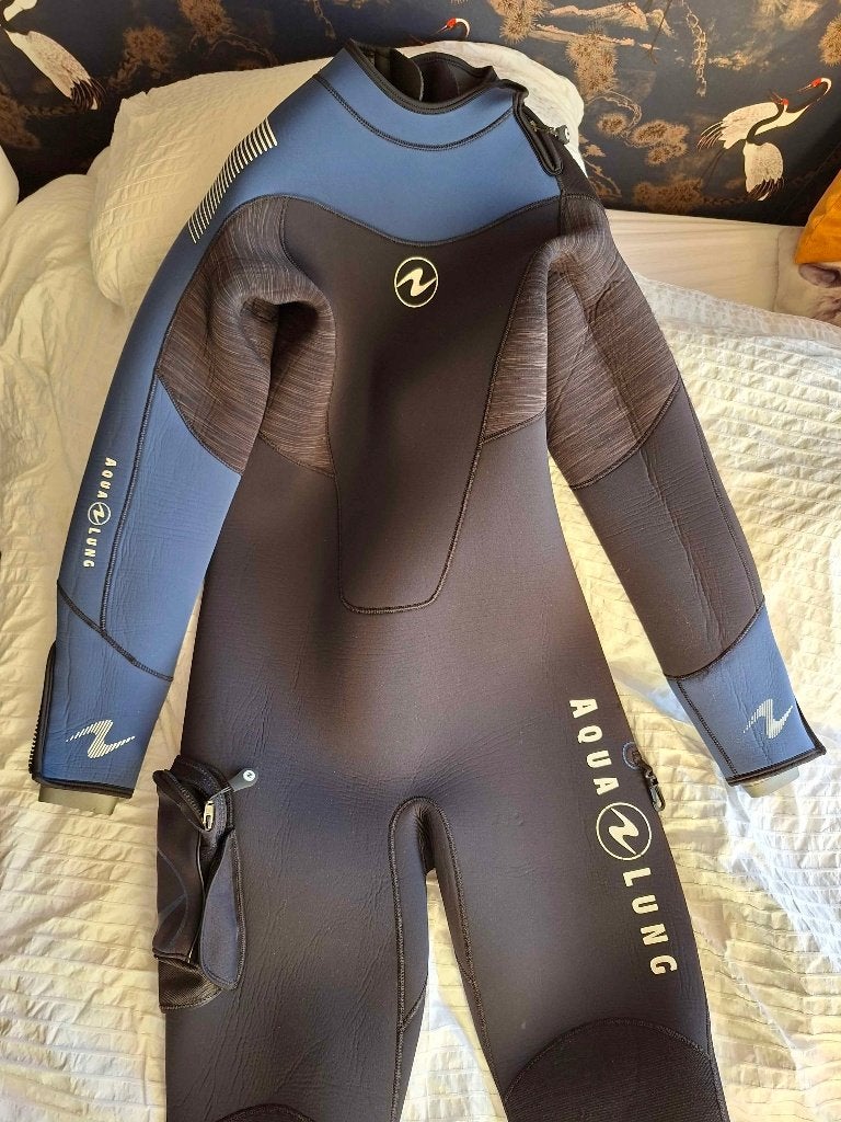 Aqualung Dynaflexx 7mm natpak XXL, Ophalen of Verzenden, Gebruikt, Duikpak