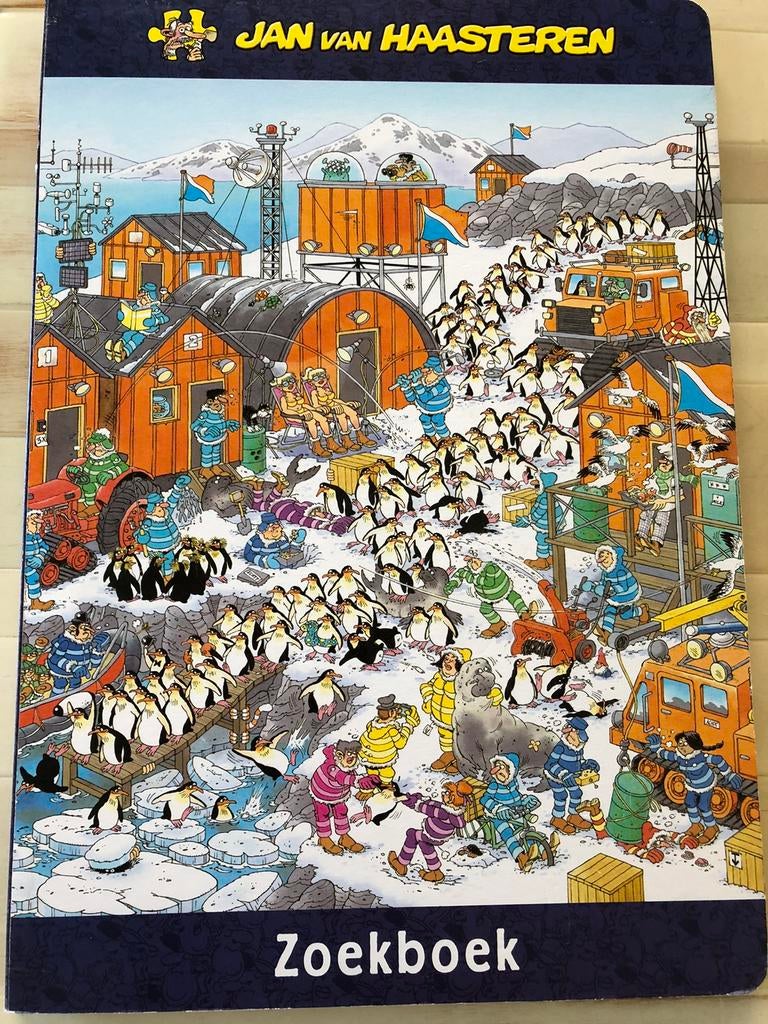 Jan van Haasteren Zoekboek, Ophalen of Verzenden, 500 t/m 1500 stukjes, Gebruikt, Overige typen