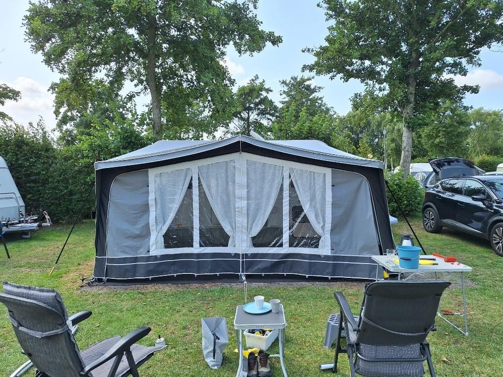 dorema  voortent smaragd maat 10, Caravans en Kamperen, Voortenten en Luifels, Ophalen, Gebruikt, Dorema