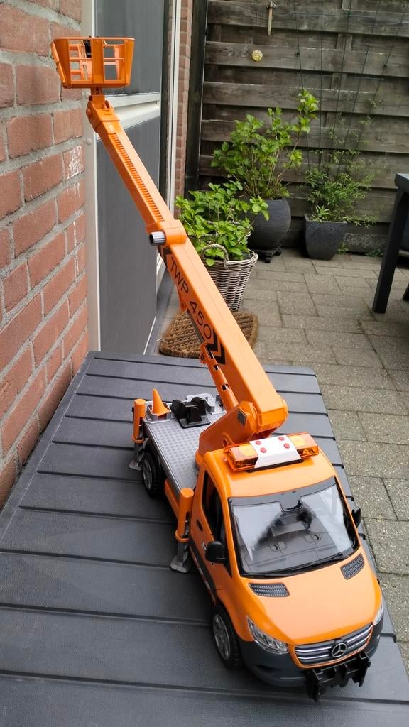 Hoogwerker Bruder speelgoed, Verzenden, Zo goed als nieuw