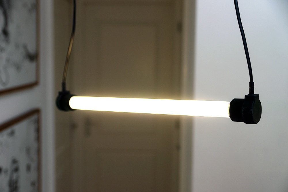 Vintage tube lamp, Ophalen of Verzenden, Zo goed als nieuw, Minder dan 50 cm