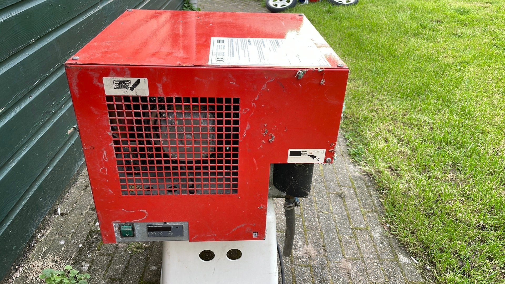 Berko perslucht droger, Doe-het-zelf en Verbouw, Compressors, 100 liter of meer, Ophalen, Gebruikt, 10 bar of meer