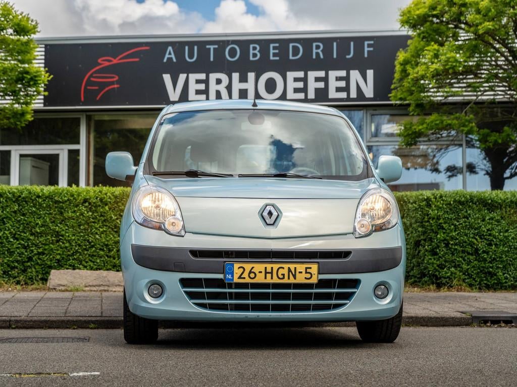Renault Kangoo Family 1.6-16V Expression - NIEUWE KOPPELING, Auto's, Gebruikt, Zwart, 4 cilinders, Blauw