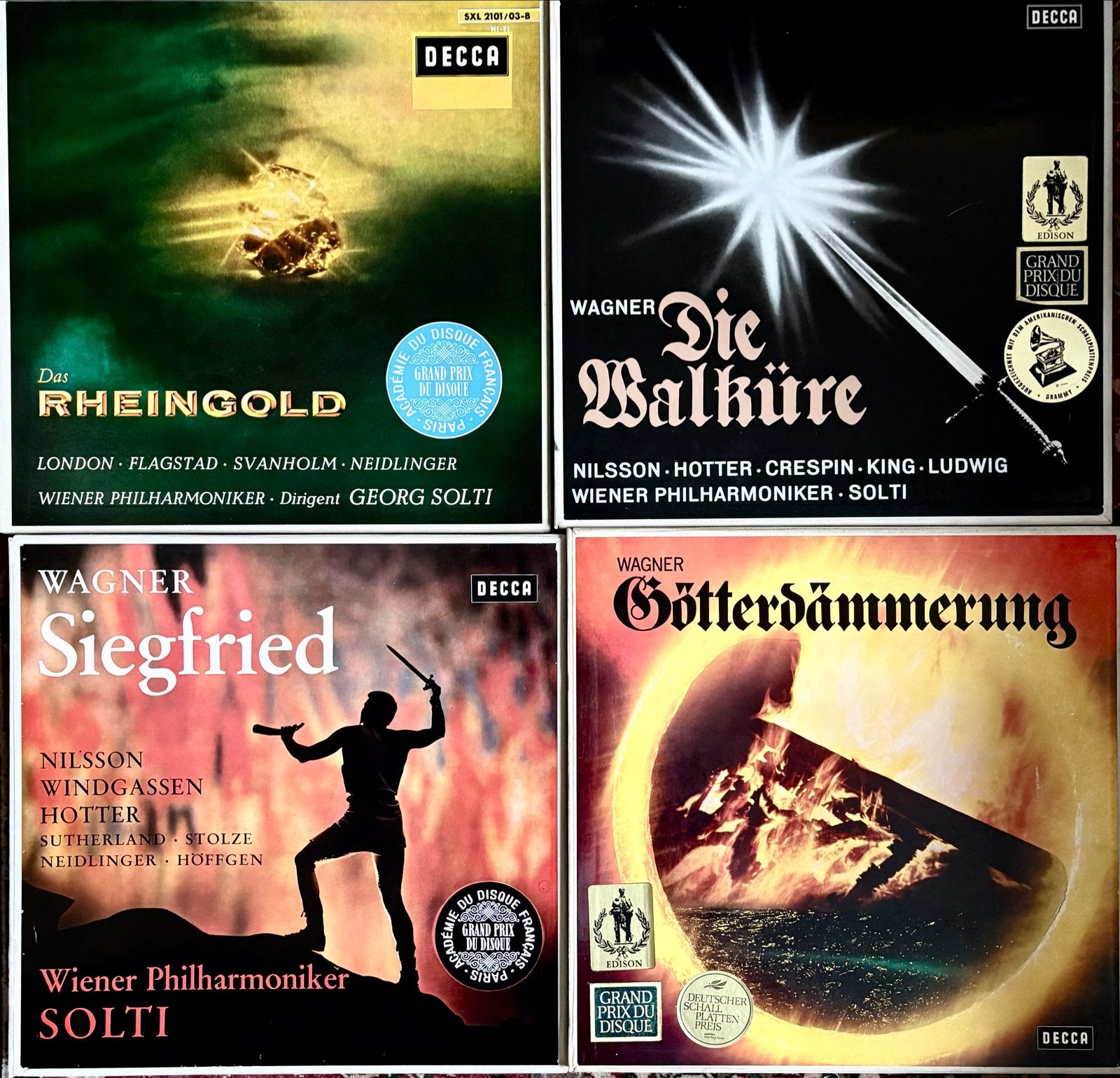 Richard Wagner Opera Collectie op Vinyl - Diverse Uitgaven, Ophalen, Boxset, Overige componisten, Opera of Operette