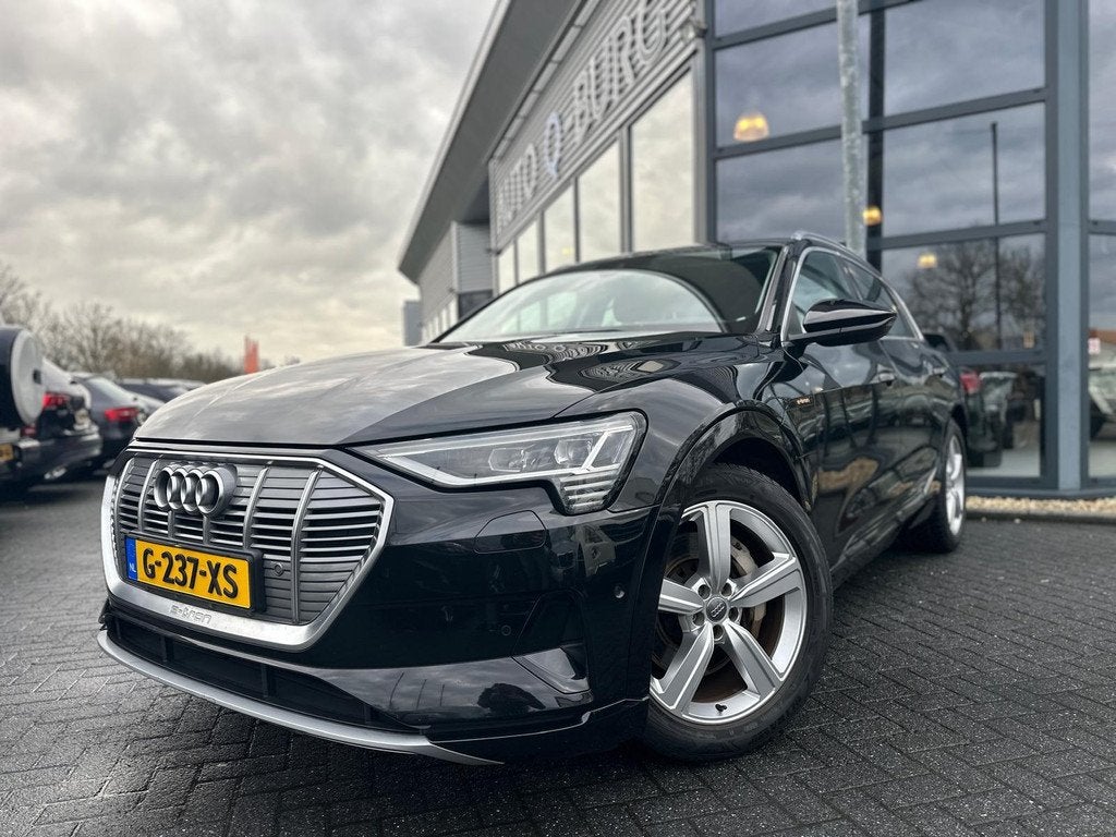 Audi E-tron E-tron 50 quattro Launch edition 71 kWh | SOH 10, Auto's, Automaat, Stof, Zwart, Vierwielaandrijving