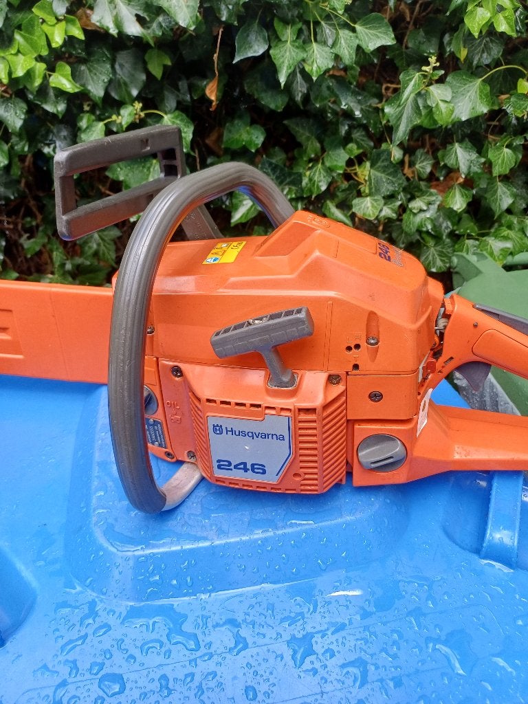 husqvarna 246 kettingzaag, Tuin en Terras, Ophalen, Gebruikt, Husqvarna