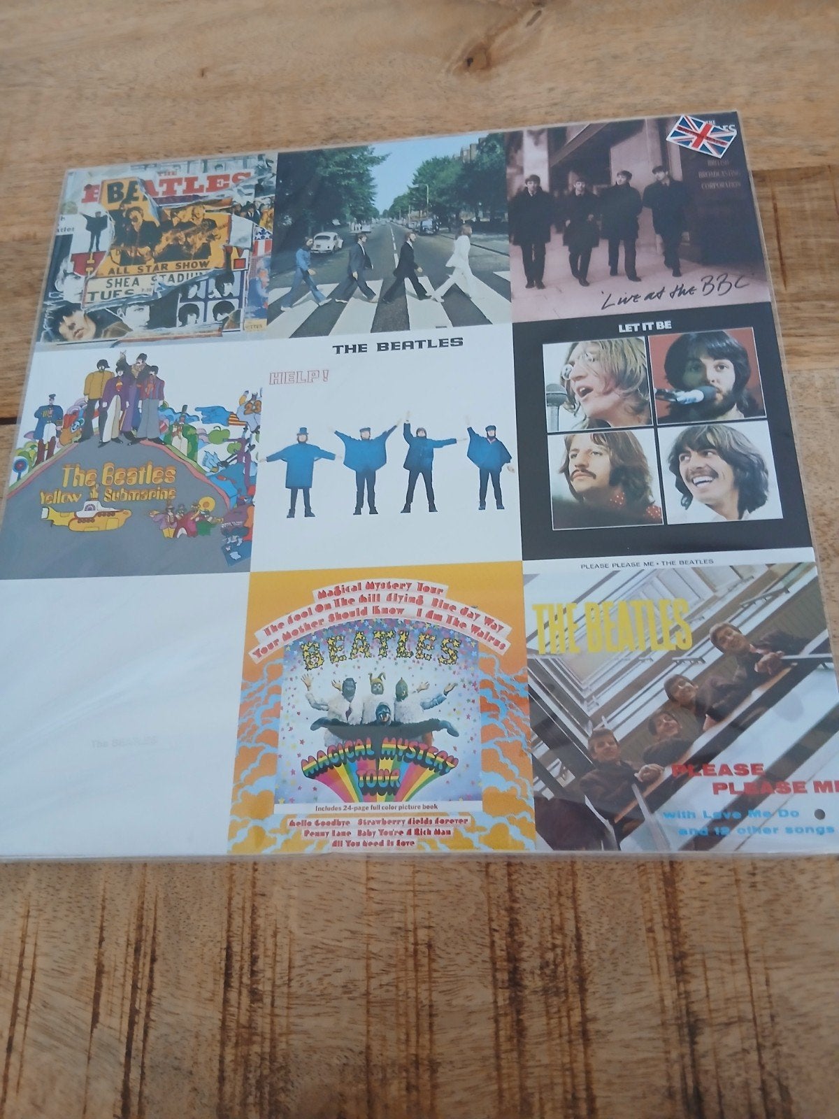 metalen wandborden Beatles, Cd's en Dvd's, Vinyl | Rock, Ophalen of Verzenden, Nieuw in verpakking, Overige formaten, Poprock