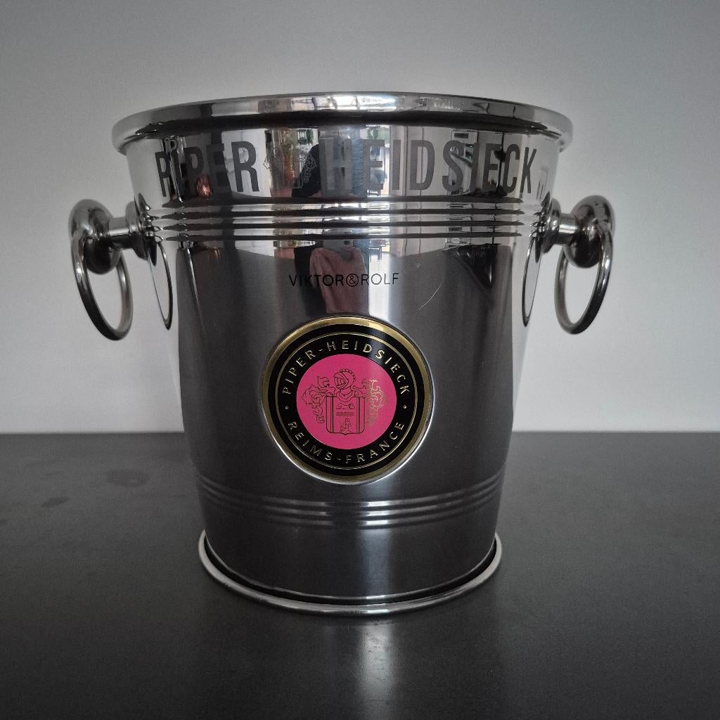 Viktor en Rolf champagne koeler,  collectors item, Ophalen, Vintage, Zo goed als nieuw, Metaal