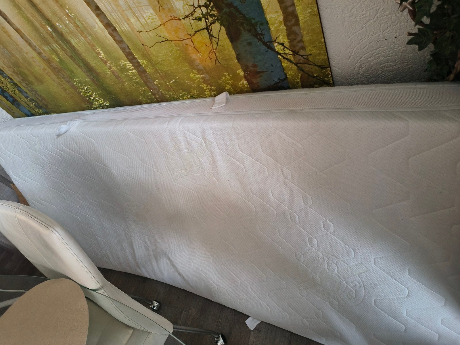 Pocketvering matras 90 -200, Ophalen, Gebruikt, 90 cm, Eenpersoons