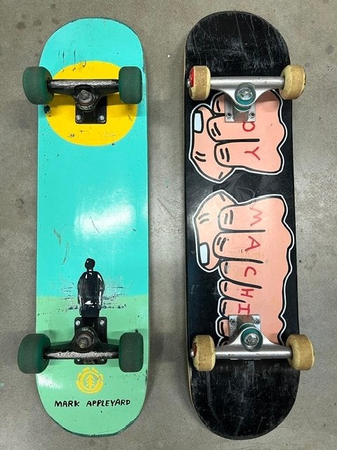 Toy Machine & Element skateboards, Sport en Fitness, Ophalen, Gebruikt, ., .