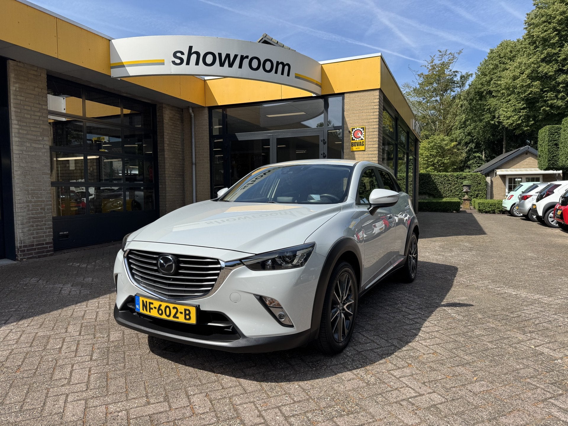 Mazda CX-3 2.0 SkyActiv-G 120 GT-M Automaat Climate Control, Auto's, Euro 6, 4 cilinders, Wit, Automatische klimaatregeling