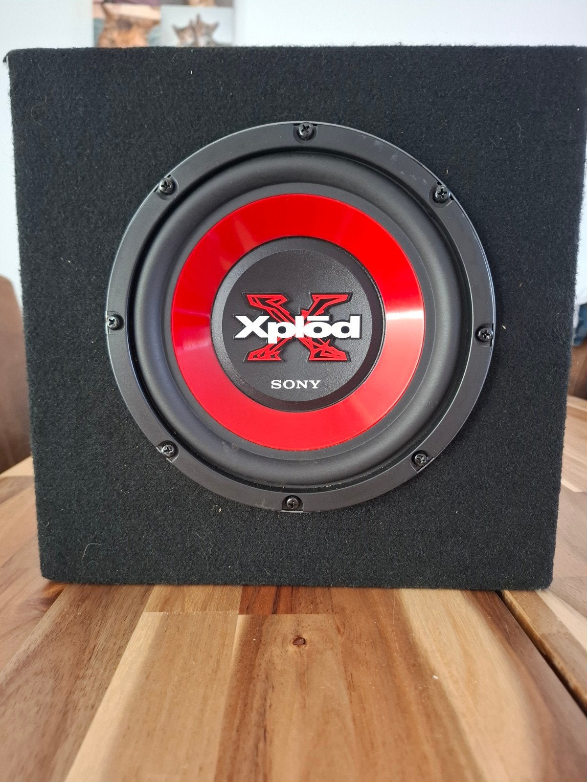 Sony Xplod subwoofer en versterker 500 watt ZGAN, Ophalen, Zo goed als nieuw