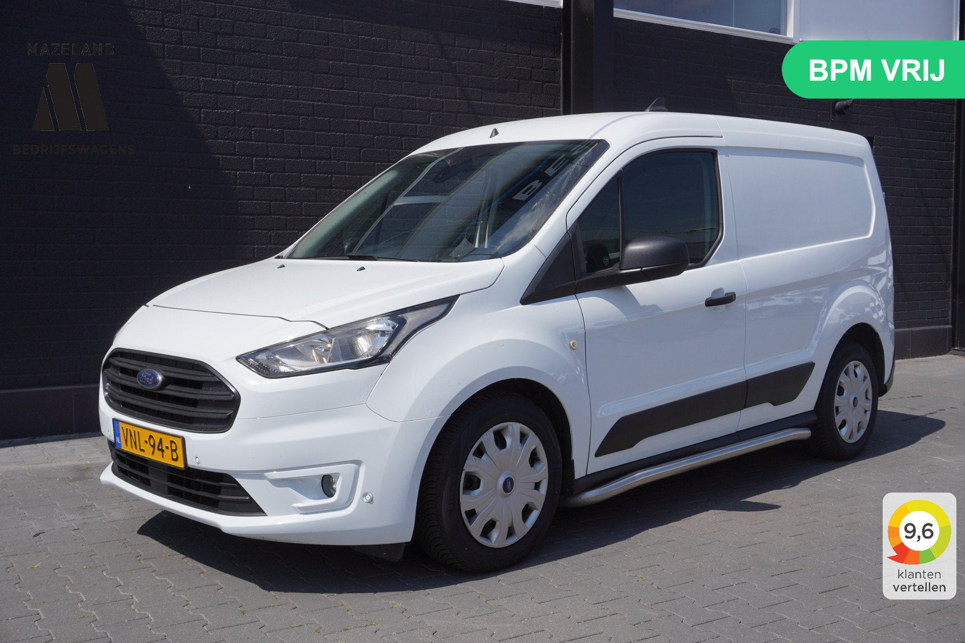 Ford Transit Connect 1.5 EcoBlue EURO 6 - Airco - Cruise - P, Voorwielaandrijving, Dealer onderhouden, Gebruikt, 4 cilinders