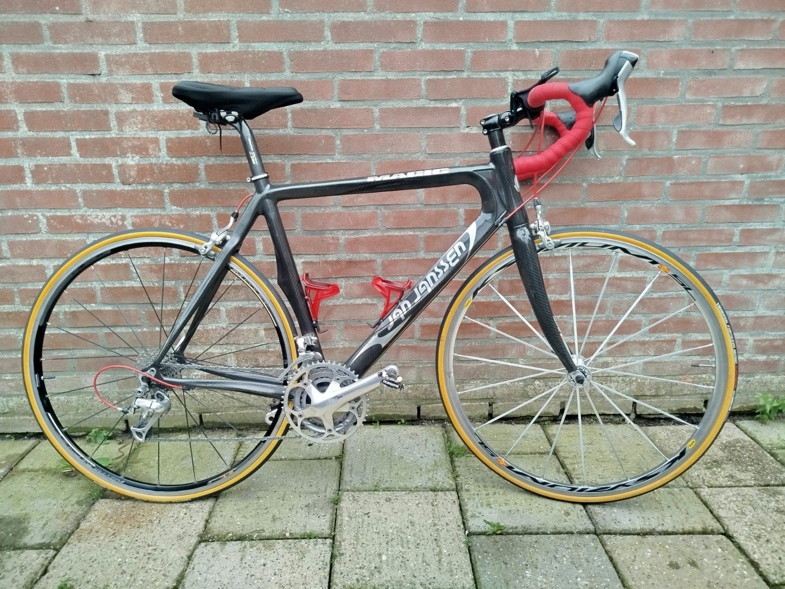 Jan Jansen Magic racefiets - Carbon frame, Shimano Ultegra, 28 inch, Carbon, Zo goed als nieuw, Meer dan 20 versnellingen