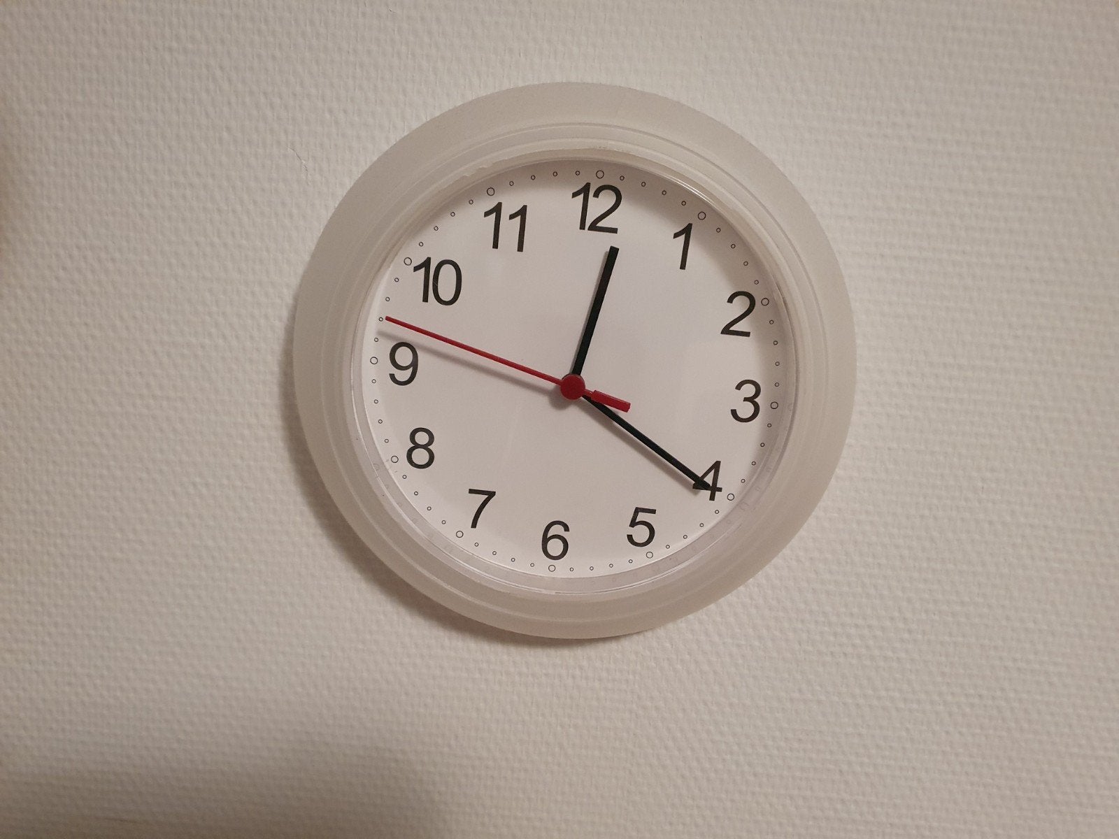 Wandklok Beige, Ophalen, Analoog, Modern, Wandklok