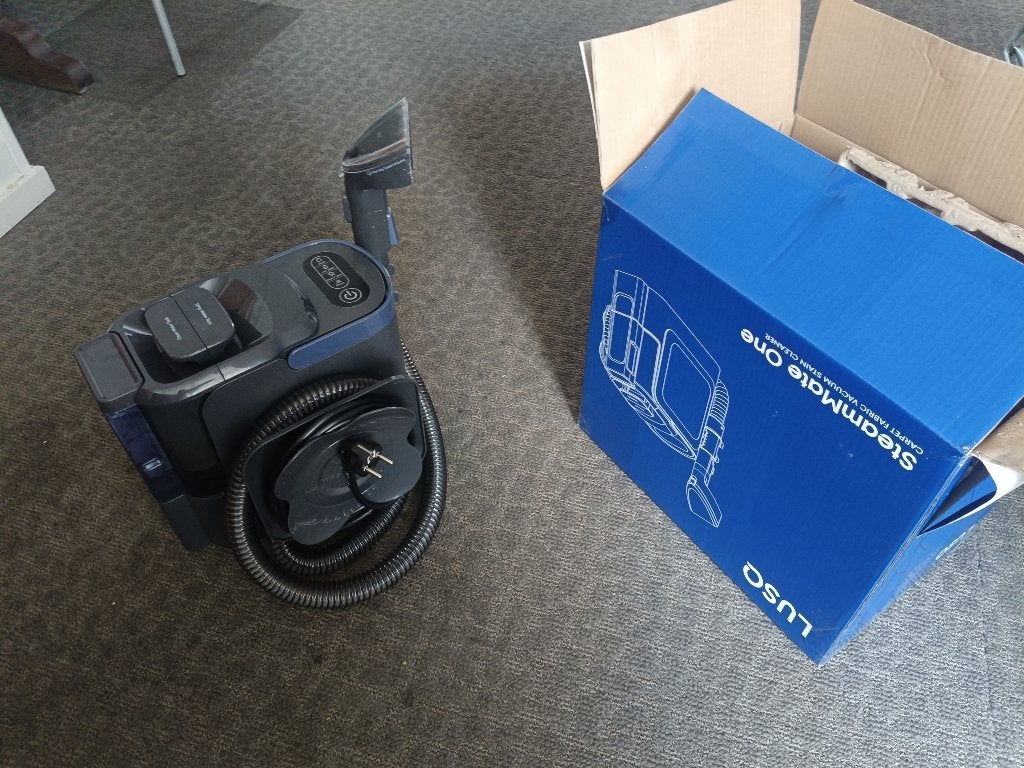 Vlekkenreiniger Carpet Cleaner PRO1800W van LUSQ, Ophalen of Verzenden, Zo goed als nieuw, Stoomreiniger