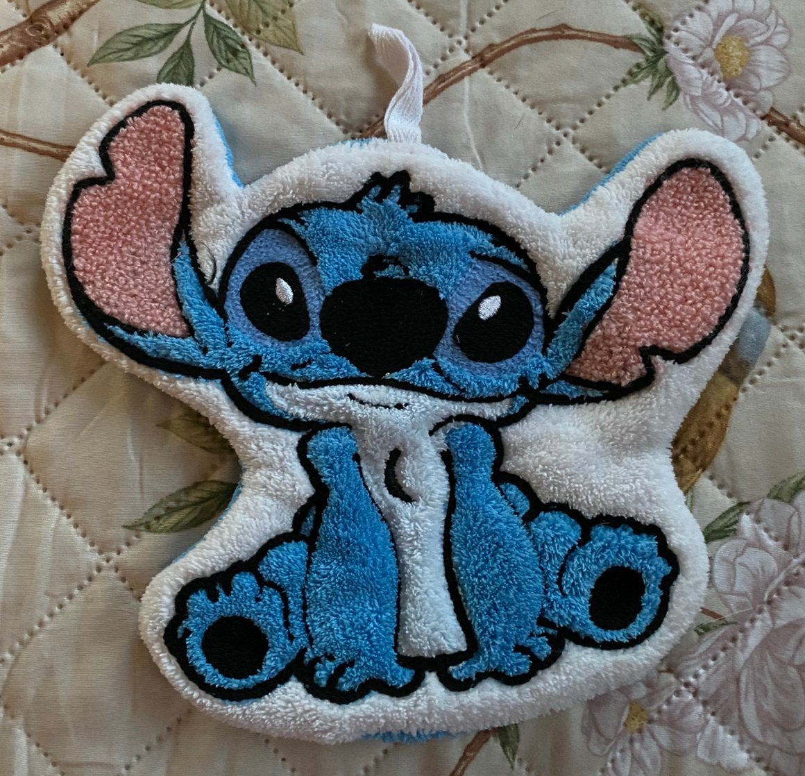 Kleine Disney Stitch Handdoek, Ophalen of Verzenden, Nieuw, Blauw, Handdoek