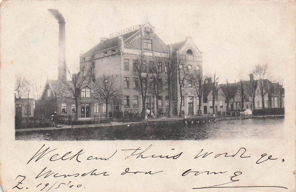 703-386-031 De Jongs Cacao Wormerveer, Verzamelen, Verzenden, Voor 1920, Noord-Holland