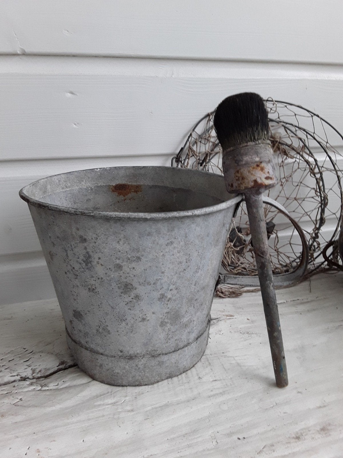 Zinken hars pot, Antiek en Kunst, Ophalen