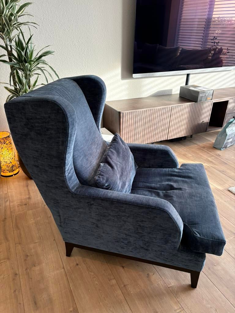 Relaxstoel, Minder dan 75 cm, Ophalen of Verzenden, Zo goed als nieuw, Stof