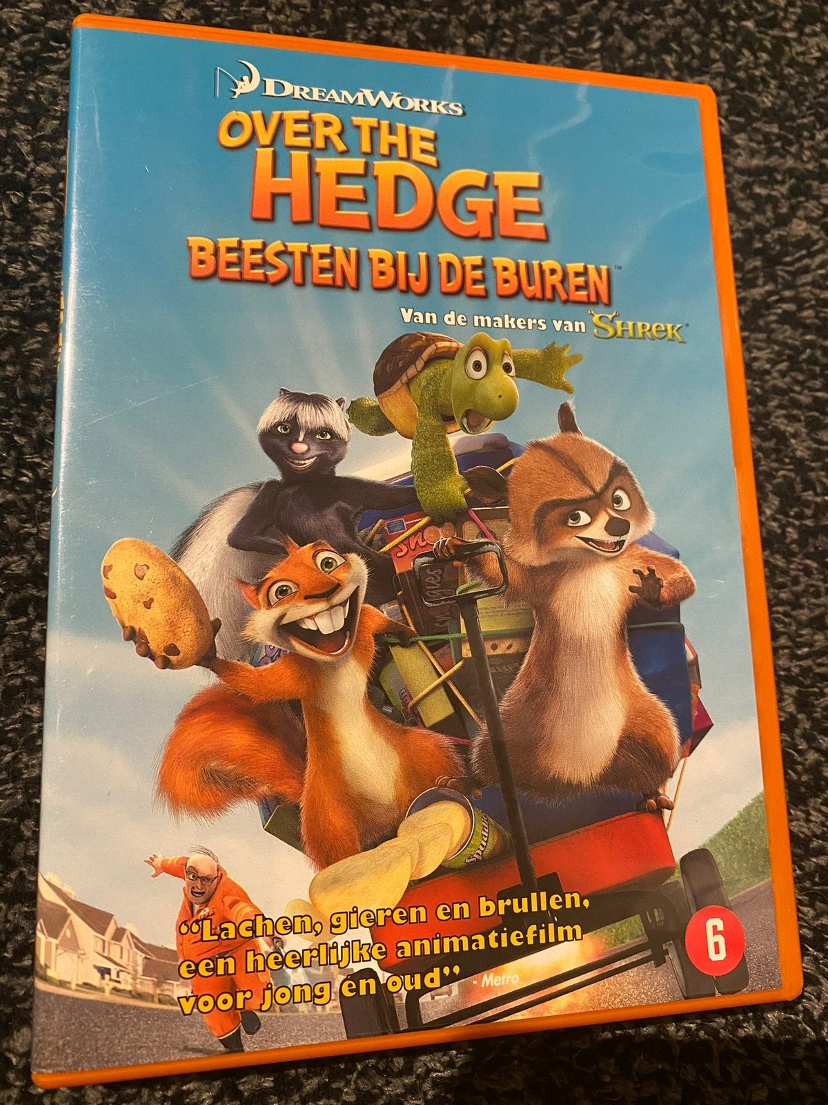 over the Hedge - beesten bij de buren DVD zgan, Vanaf 6 jaar, Ophalen of Verzenden, Zo goed als nieuw, Amerikaans