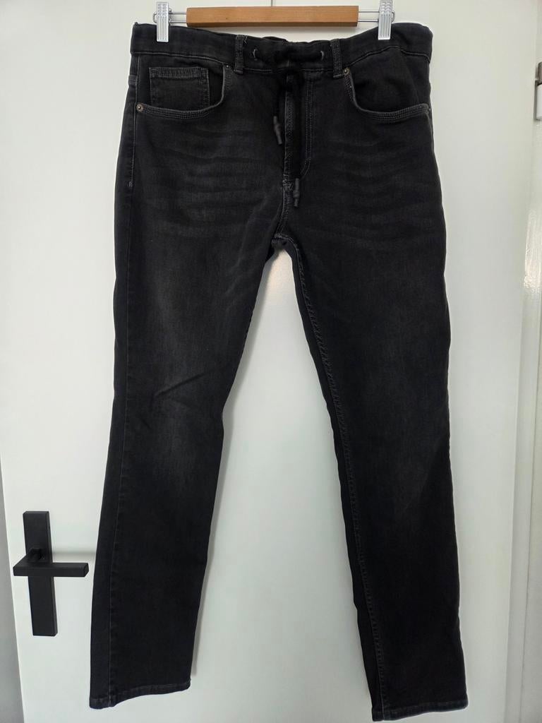 Yazubi jeans, Zwart, Zo goed als nieuw, W33 - W34 (confectie 48/50), Yazubi jeans