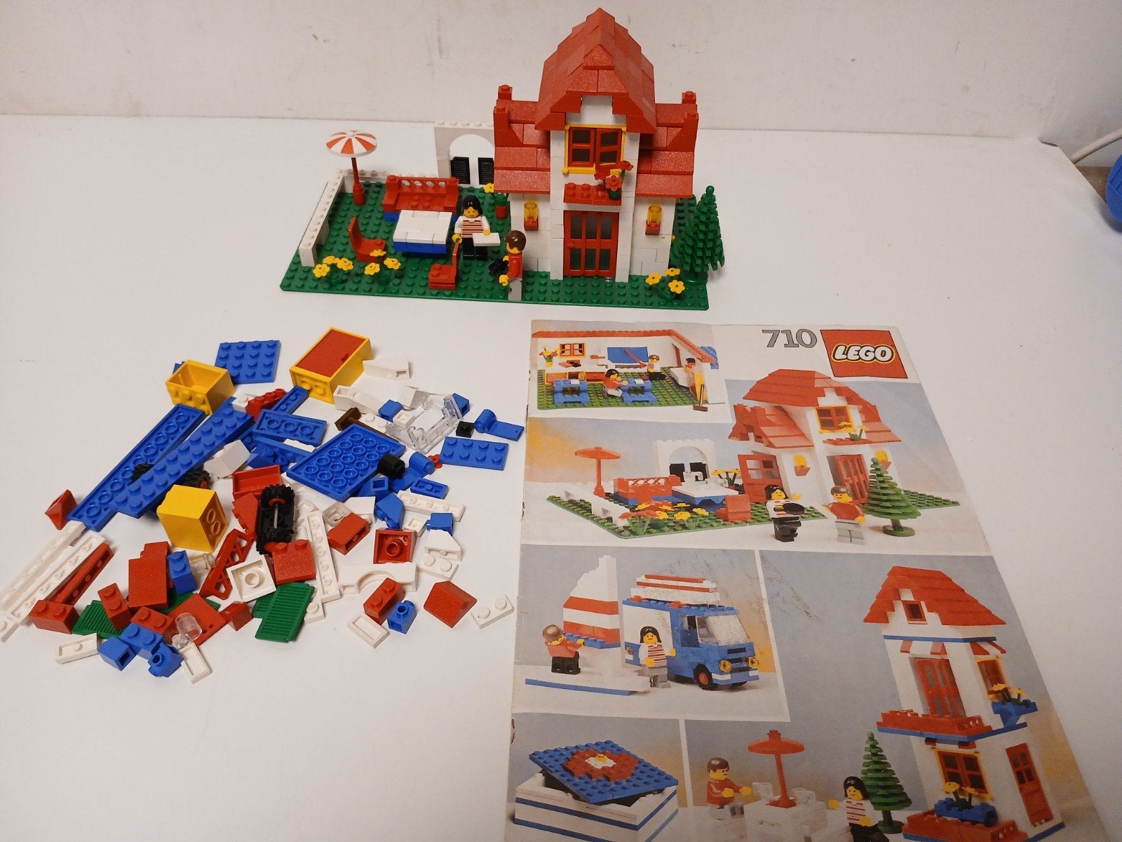 vintage lego 870 universal building set met manual, Kinderen en Baby's, Speelgoed | Duplo en Lego, Ophalen of Verzenden