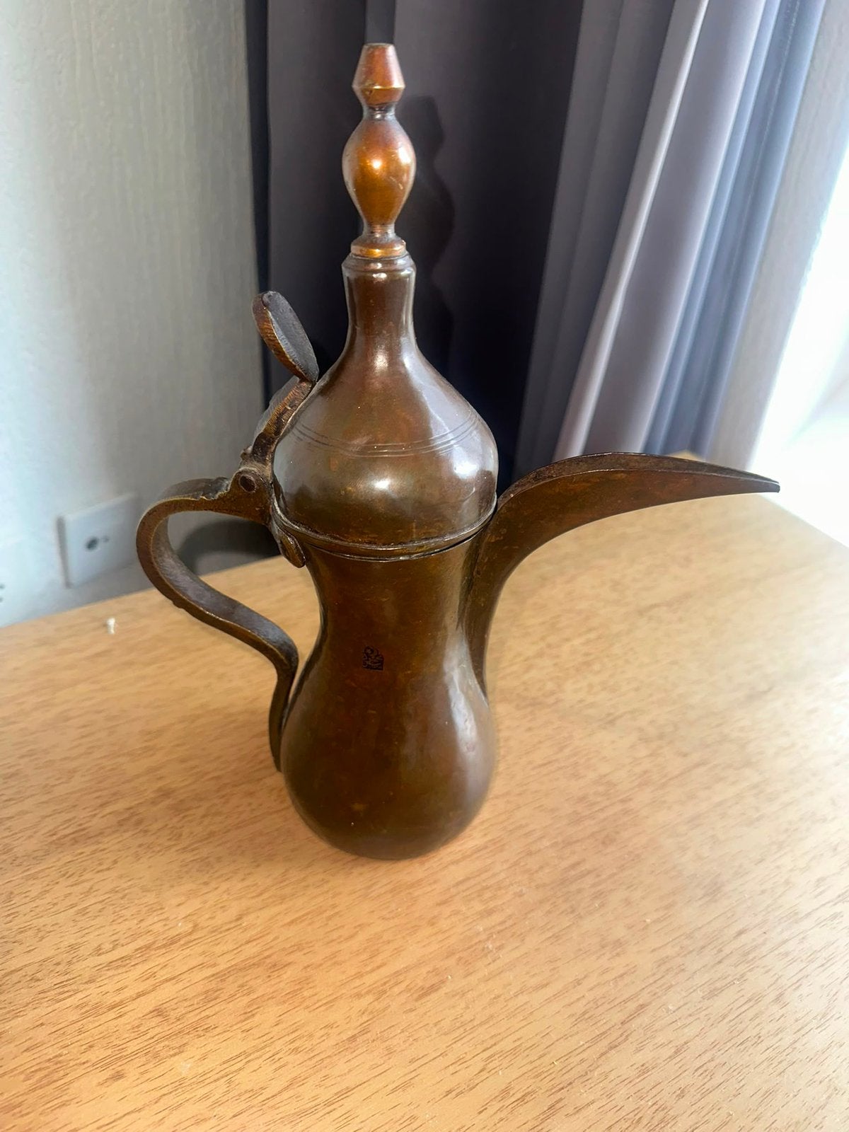 Vintage Koperen Dallah Koffiepot - Arabische Stijl, Ophalen, Koper