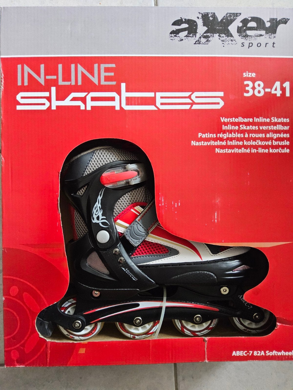 Nieuwe skeelers, Verstelbaar, Nieuw, Kinderen, Inline skates 4 wielen