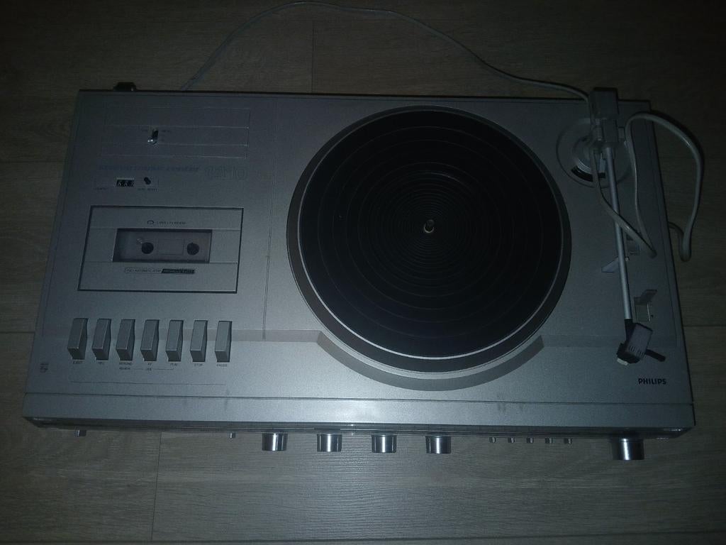Philips Stereo Music Center 1410, Ophalen of Verzenden, Gebruikt, Tuner of Radio, Philips