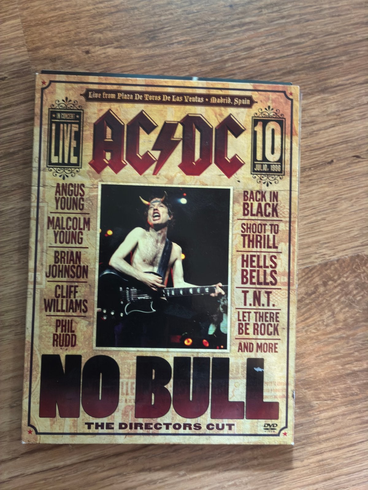 AC/DC No Bull: The Director's Cut Live DVD, Engels, Ophalen of Verzenden, Zo goed als nieuw, Concert