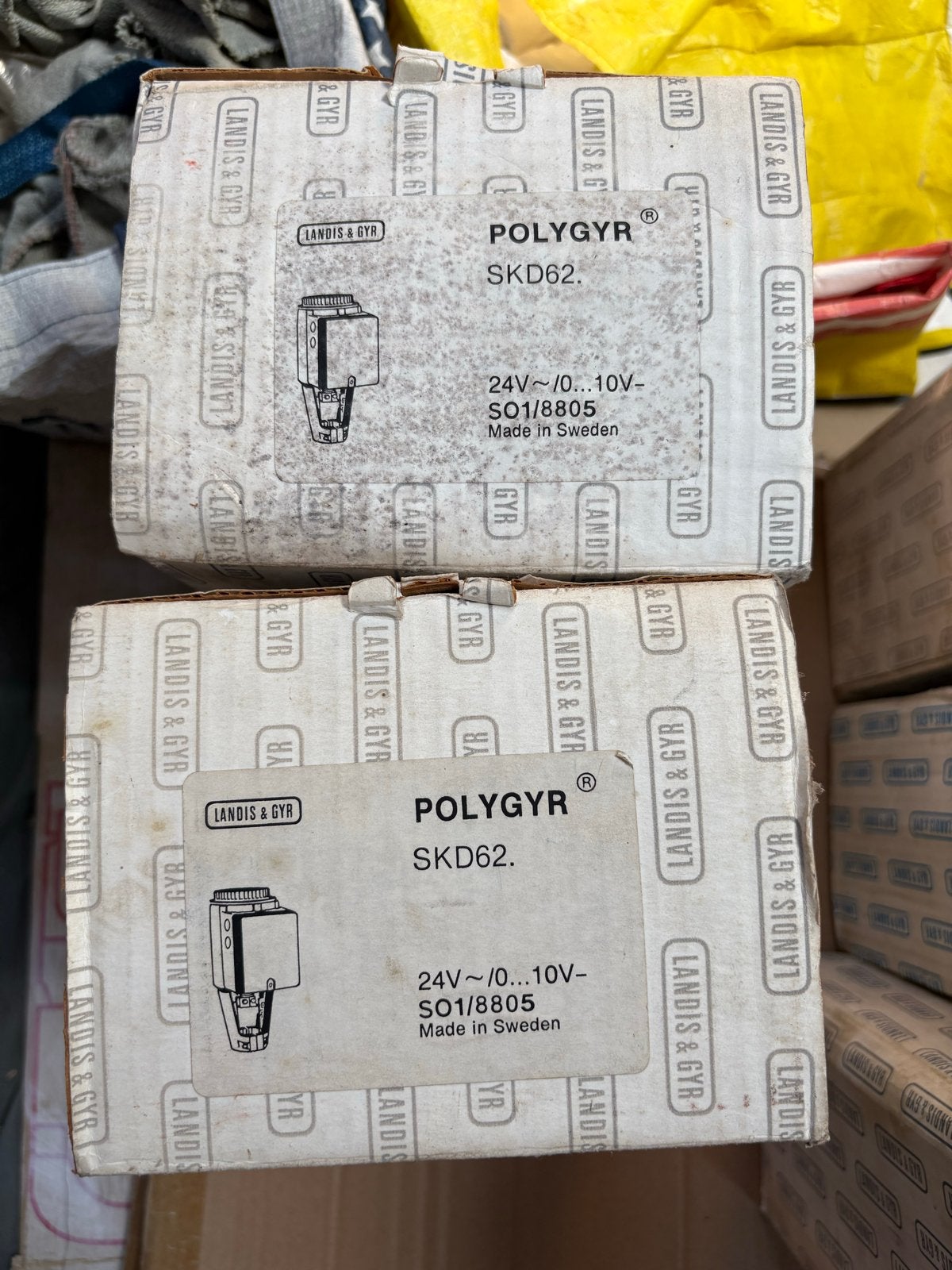 Landis & Gyr Polygyr SKD62 en SKD32.50 Actuator, Ophalen of Verzenden, Nieuw, Ventilator