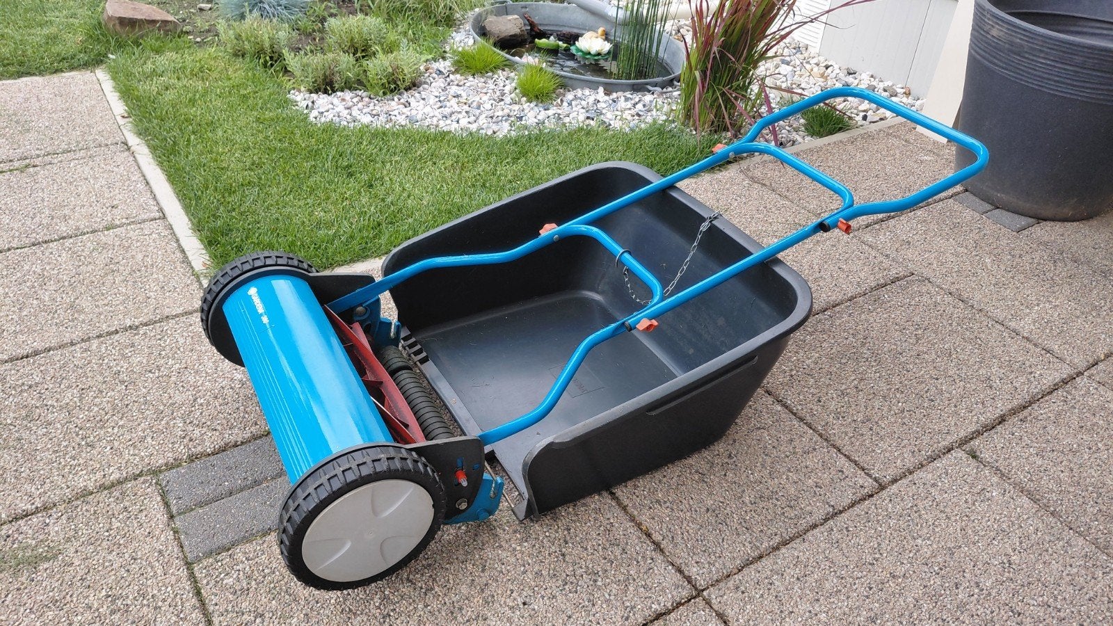 Gardena Grasmaaier 380 met opvangbak, Ophalen of Verzenden